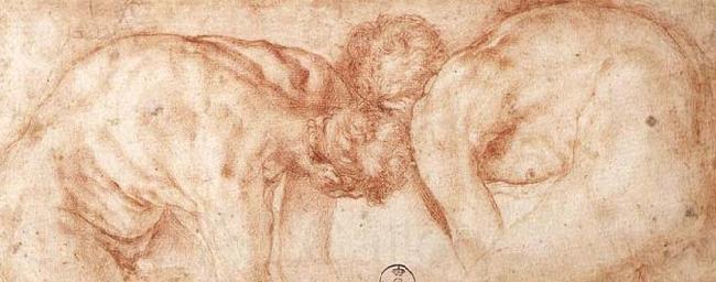 Pontormo, Jacopo Two Nudes Compared